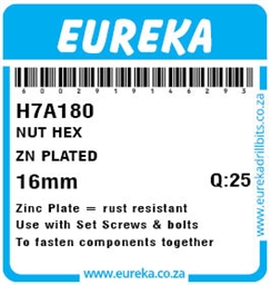 H7A180 - Hex Nut -H7A180_label_T